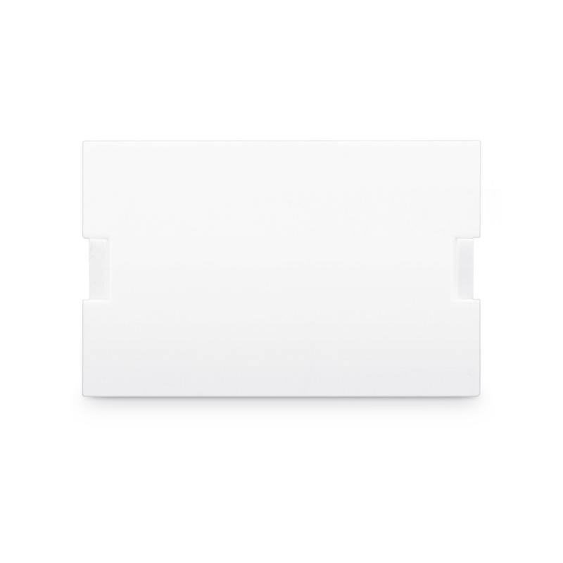 Blank MOS Module, 0.5 Units High, White