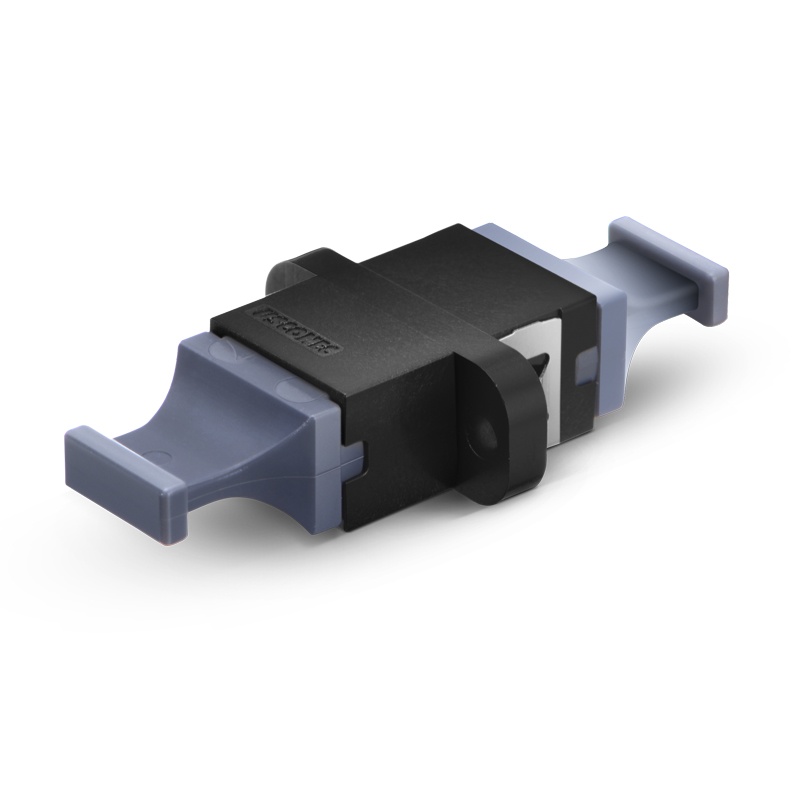 MTP®/MPO-8/12/24 SC Footprint Opposed Key Fiber Adapter with Flange