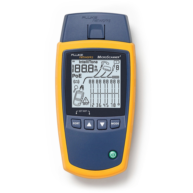Fluke Networks MS2-100 MicroScanner2 Cable Verifier