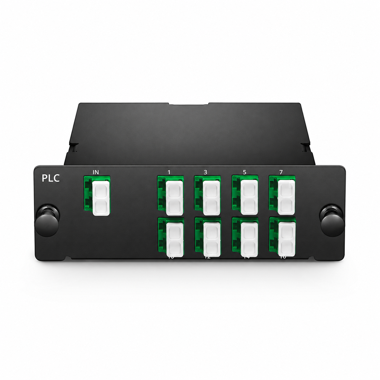 1 x 16 PLC Splitter, Standard Modular Cassette, LC/APC, Single Mode