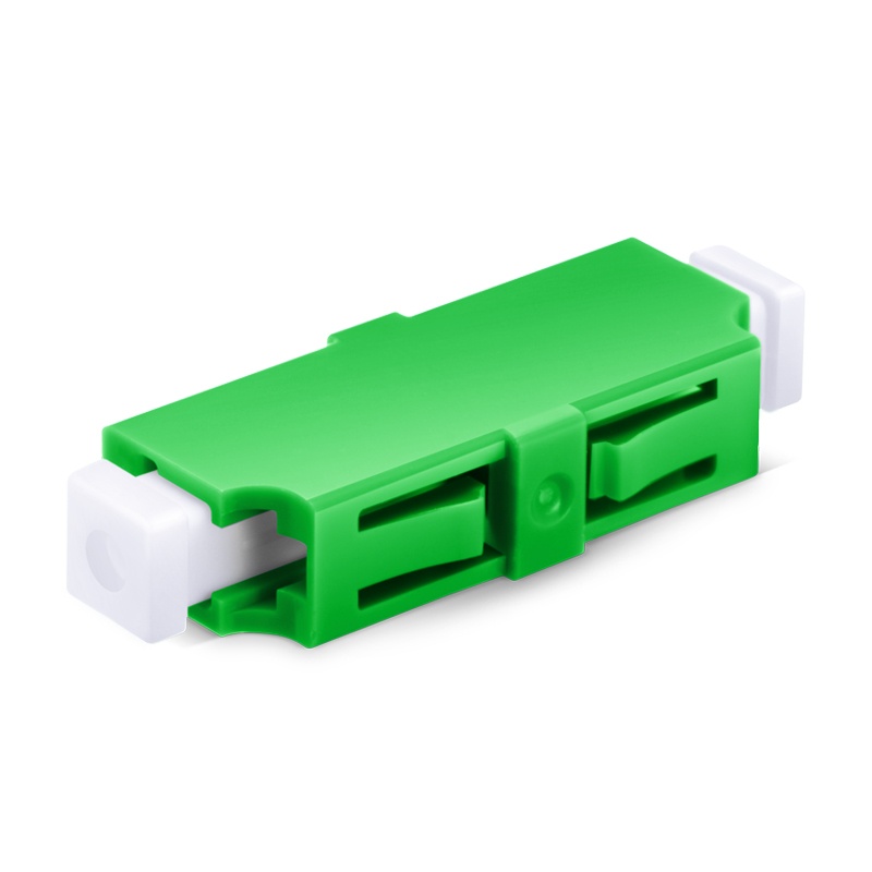 LC APC Simplex OS2 Fiber Adapter without Flange