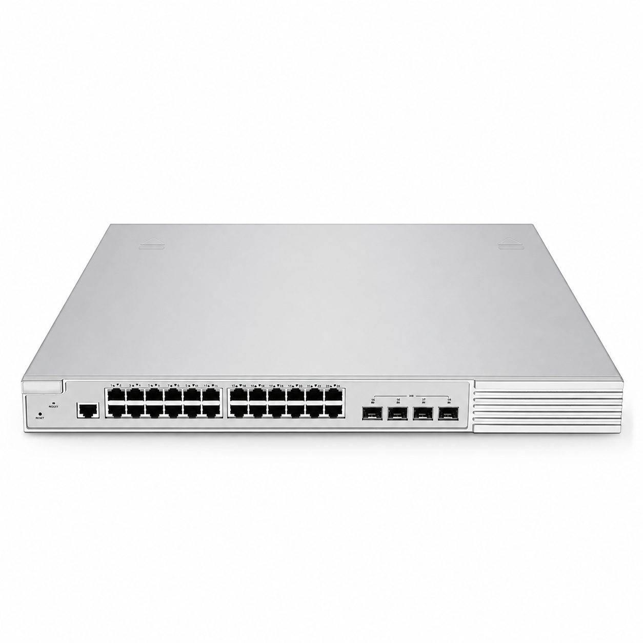 24 x 1Gb RJ45, 4 x 1Gb SFP, L2+ Managed Switch