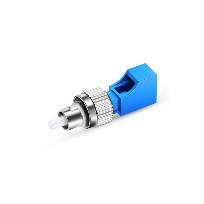 LC Female to FC Male UPC Simplex OS2 Single Mode Fiber Adapter without Flange