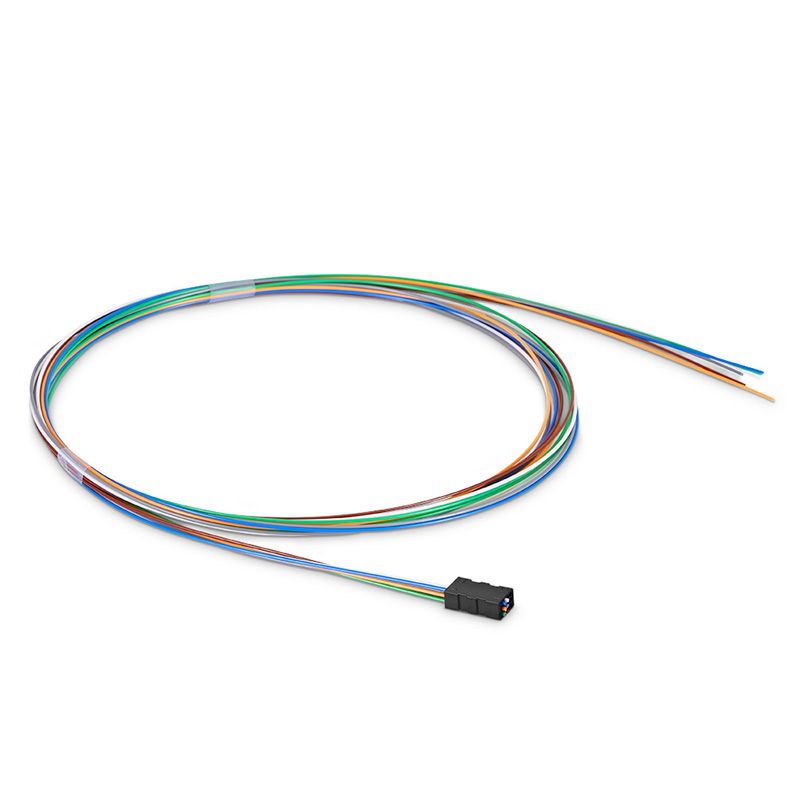 6 Fibers Color-coded Fan-out Kits, for Flat Ribbon Cables, Indoor