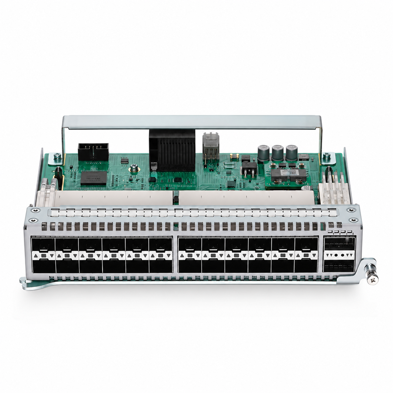 24 x 25Gb SFP28, 2 x 100Gb QSFP28, Line Card for Chassis Switch