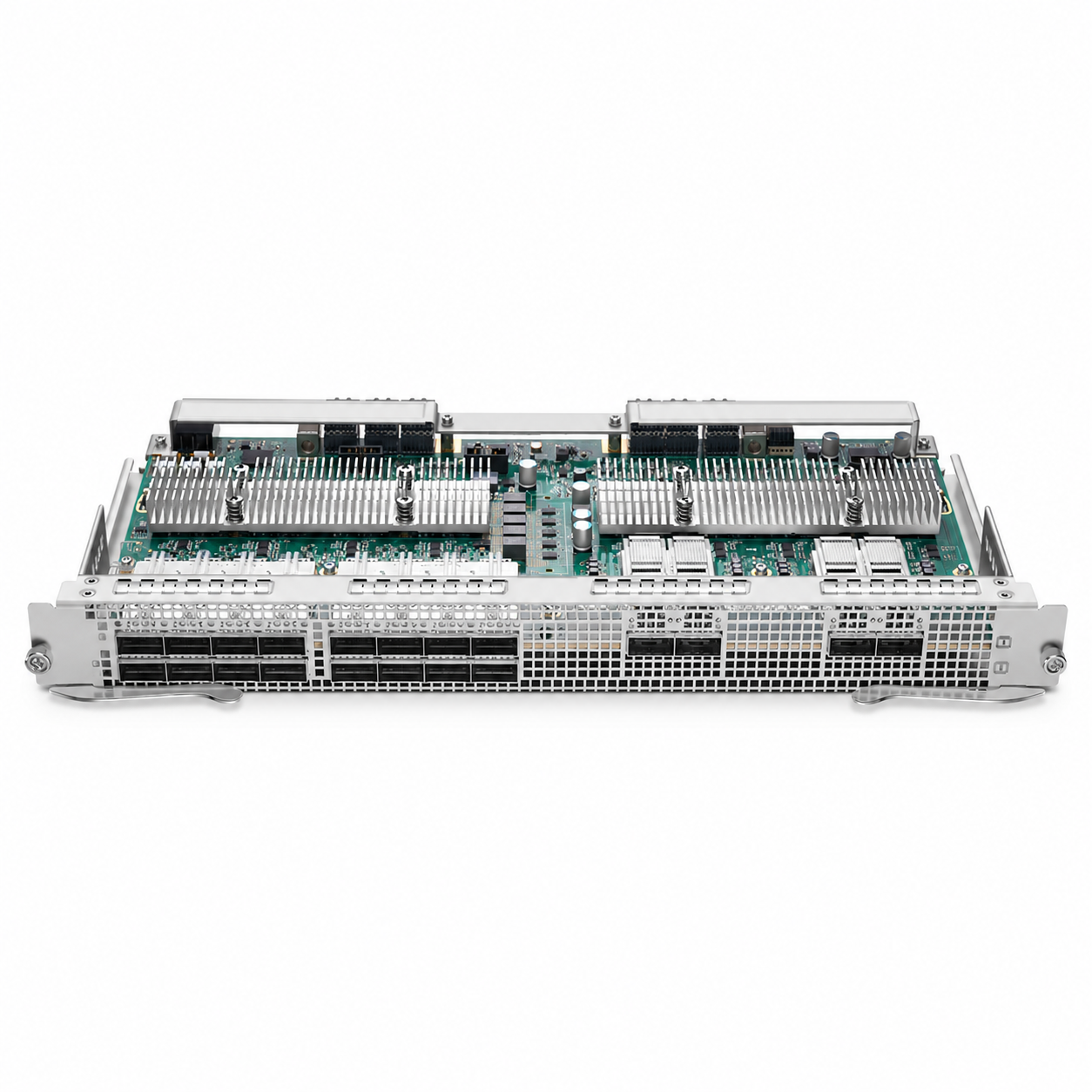 16 x 100Gb QSFP28, 4 x 400Gb QSFP-DD, Line Card for Chassis Switch