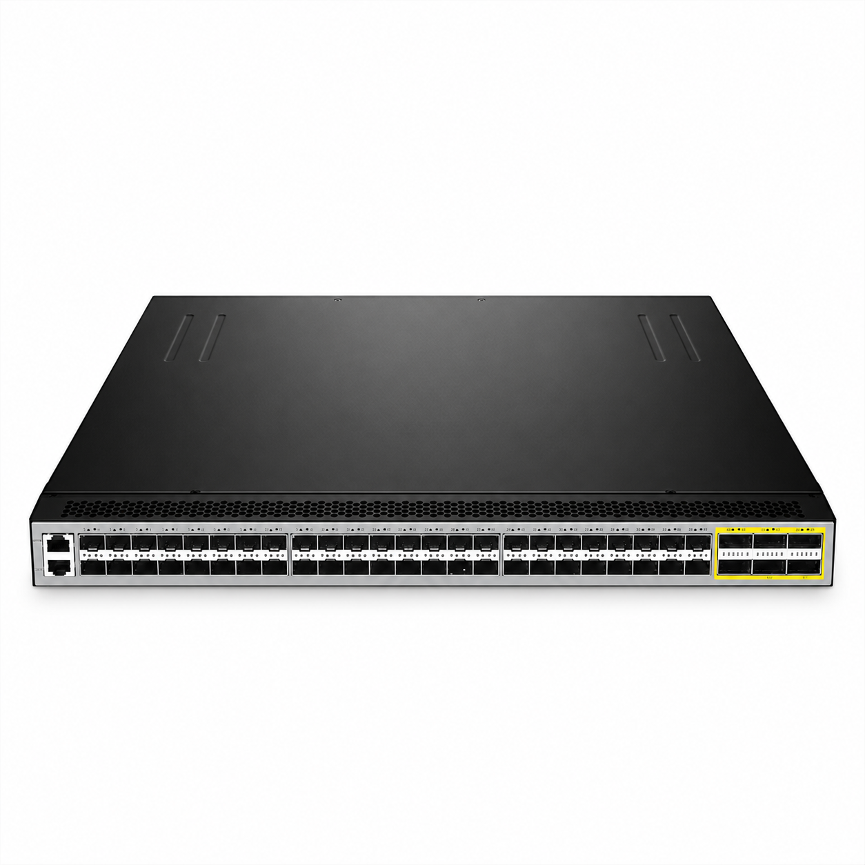 48 x 10Gb SFP+, 6 x 40Gb QSFP+, L3 Managed Switch