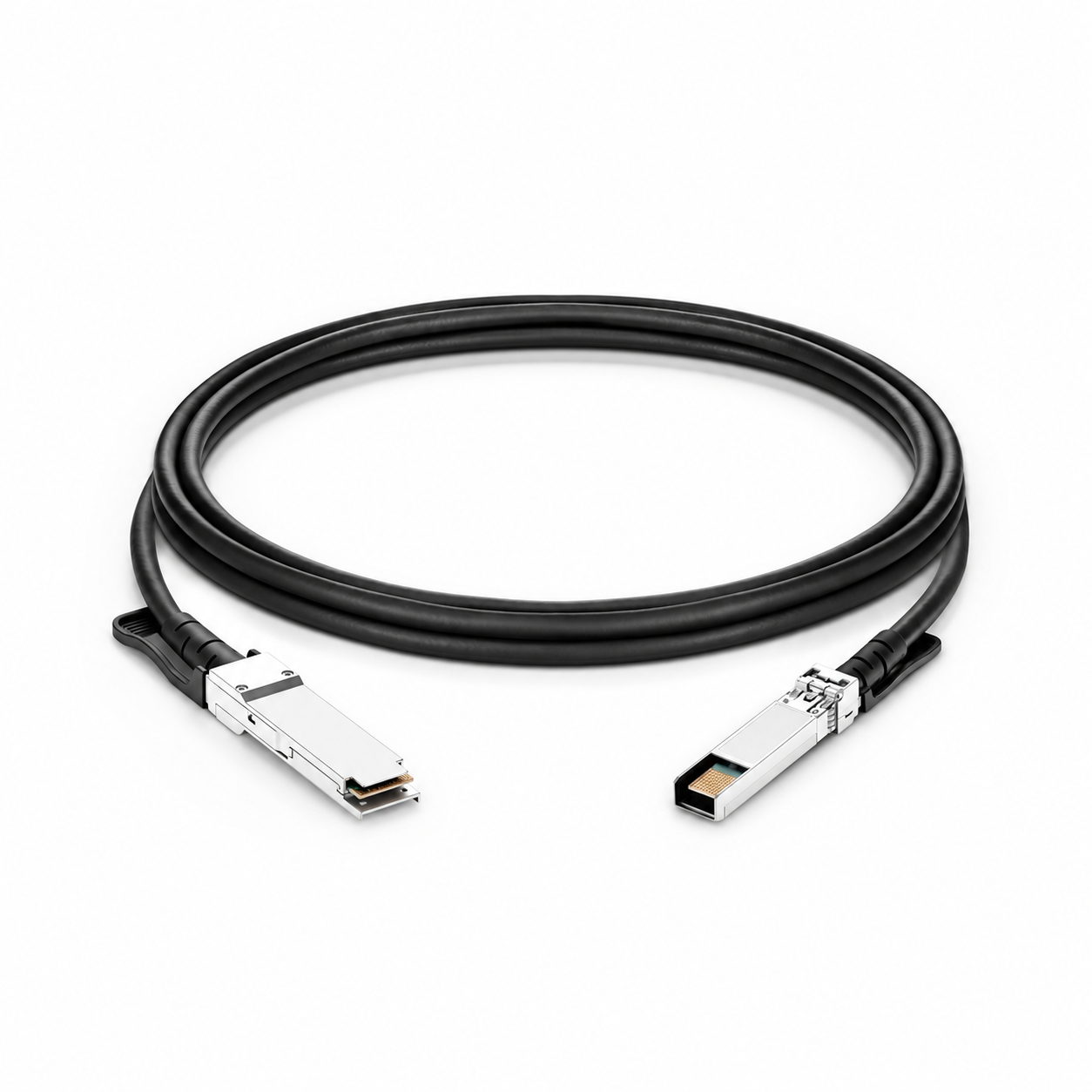 100G SFP-DD 2 x 50G PAM4 to QSFP56 2 x 50G PAM4 Passive DAC, 0.5m (2ft)