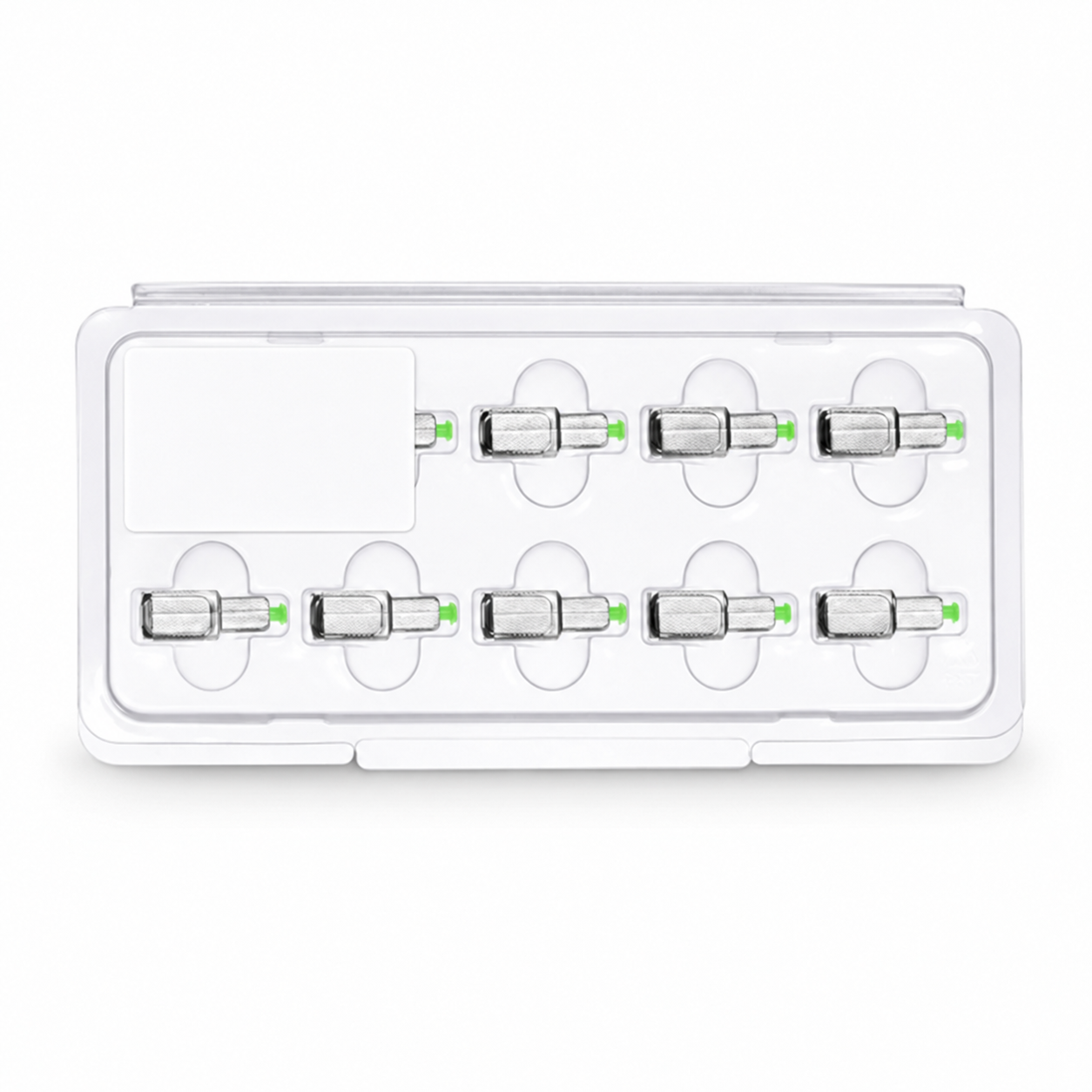 SC/APC Single Mode Fixed Attenuators, 3dB (10 PCS/Pack)