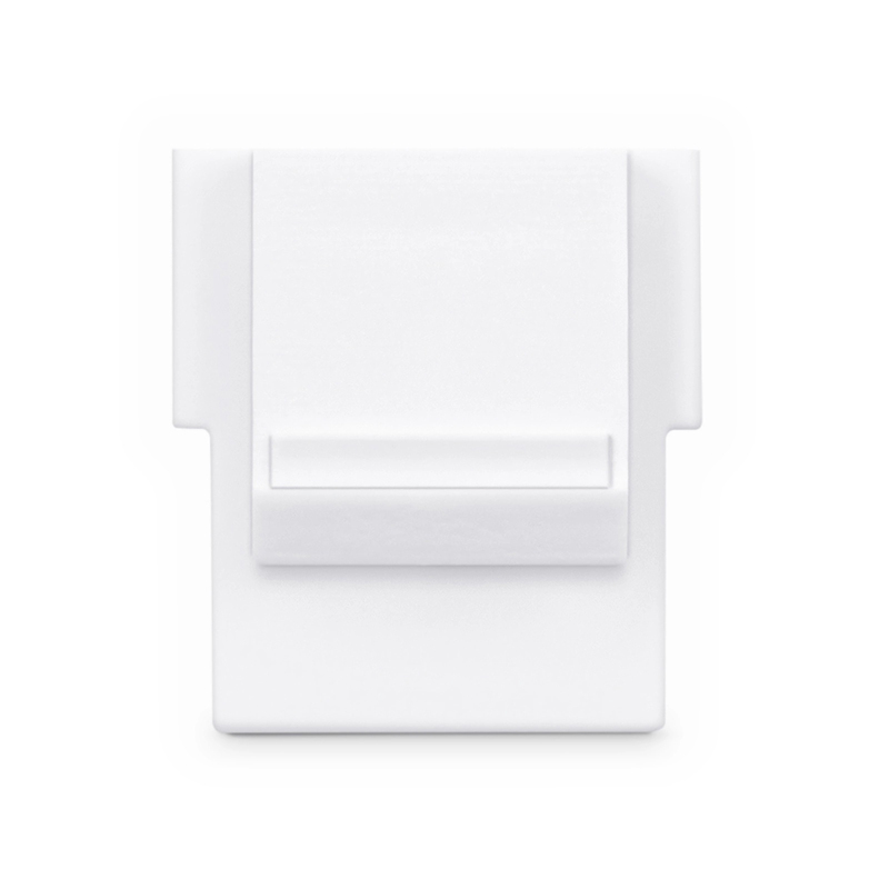 Blanking Insert for Faceplate, Toolless, White (20pcs/Pack)