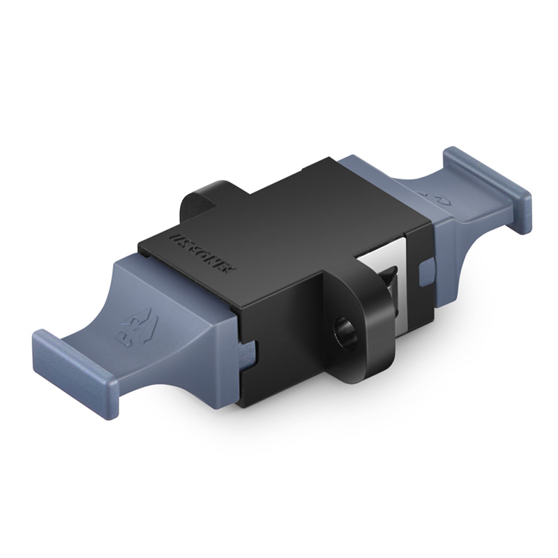 MTP®/MPO-16 SC Footprint Opposed Key Fiber Adapter with Flange