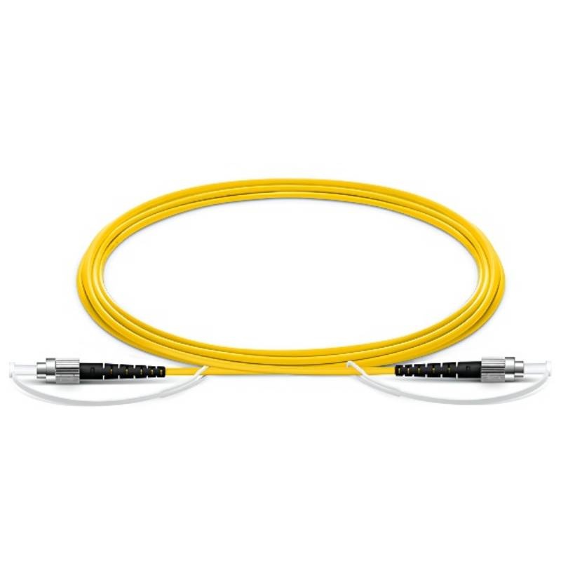 Customized LC/SC/FC/ST Simplex Slow Axis Single Mode PVC 3.0mm Polarization Maintaining Fiber Optic Patch Cable