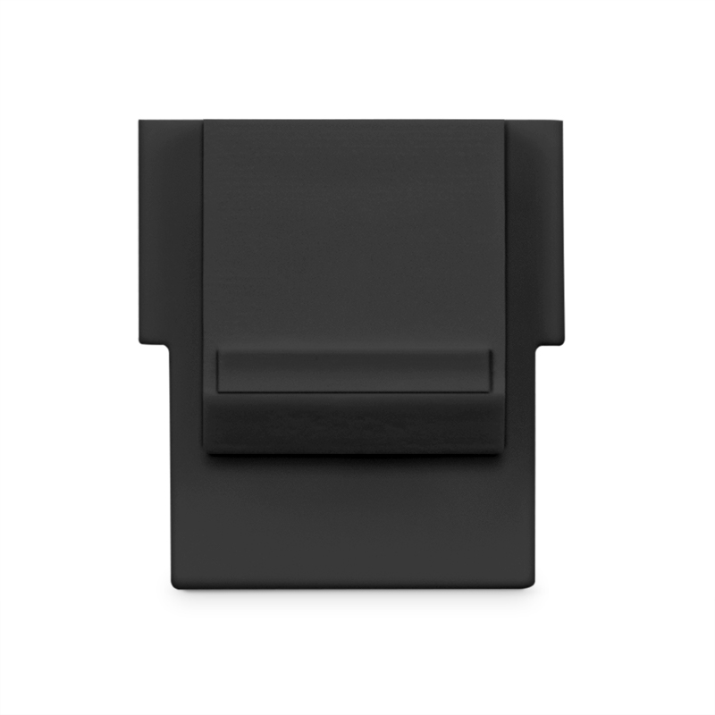 Blanking Insert for Faceplate, Toolless, Black (20pcs/Pack)
