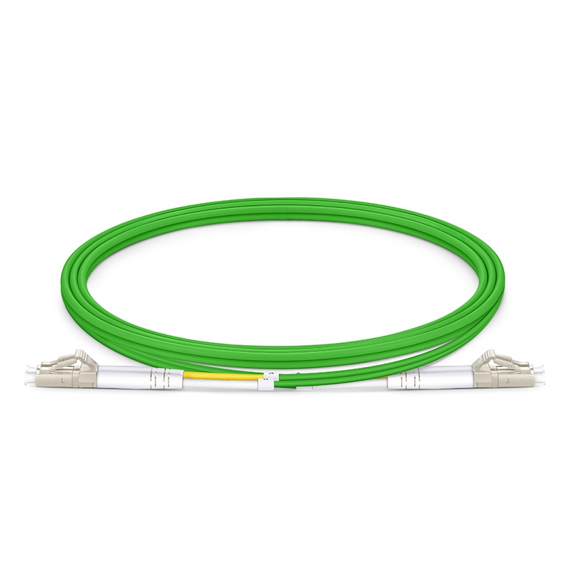 2F, LC UPC Duplex to LC UPC Duplex, OM5, 2.0mm, 1m (3ft)