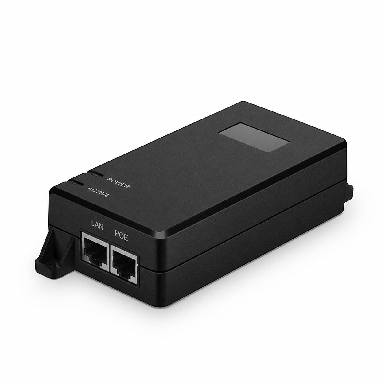 1-Port 10/100/1000M/2.5G/5G/10G Multi-Gigabit PoE Injector