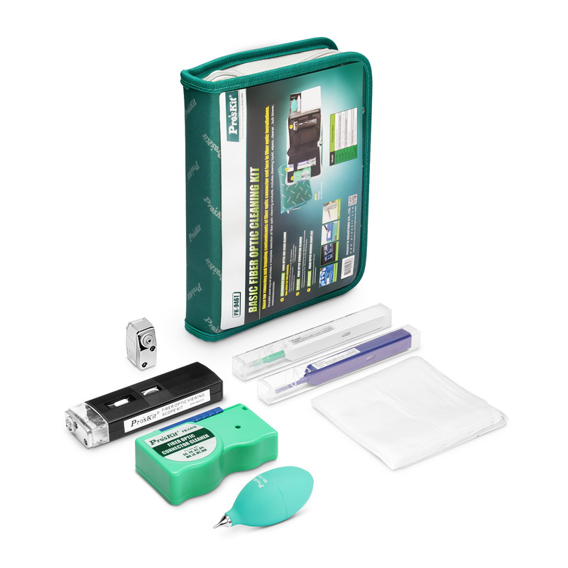 Pro'sKit® Fiber Optic Basic Cleaning Kit PK-9461