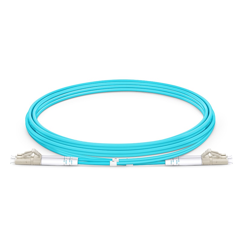 2F, LC UPC Duplex to LC UPC Duplex, Riser (OFCR), OM3, Armored, 3.0mm, 2m (7ft)