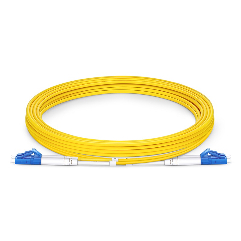 2F, G.657.A2, LC UPC Duplex to LC UPC Duplex, OS2, 2.0mm, 2m (7ft)