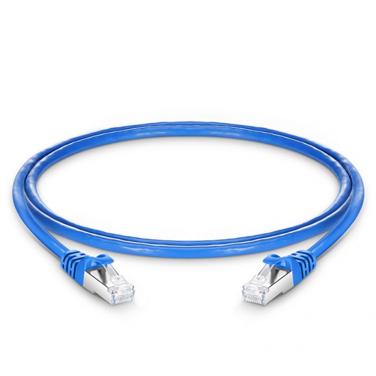 Customized Cat6a S/FTP CM Patch Cord, Snagless RJ45