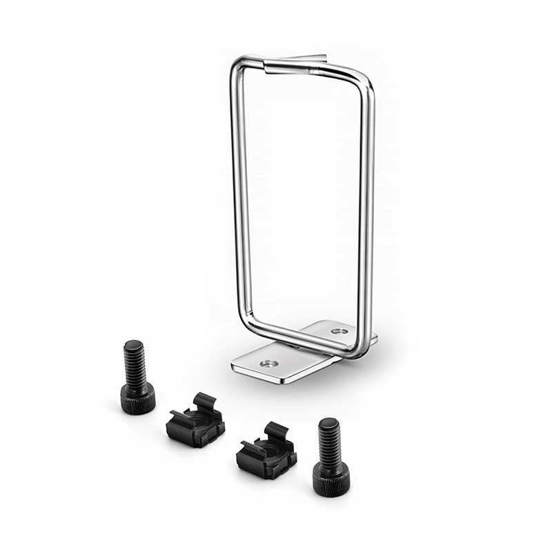 D-Ring for Vertical Cable Manager, Silver, 1-Pack