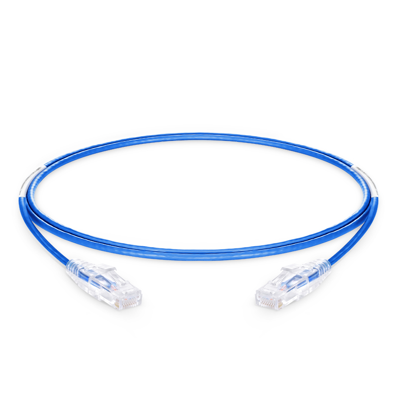 Customized Cat6a U/UTP Patch Cord, Snagless RJ45