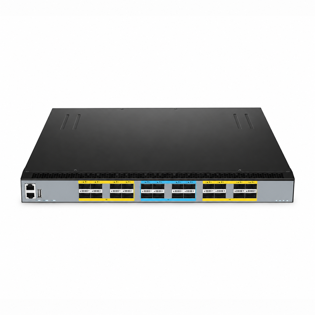 16 x 40Gb QSFP+, 8 x 100Gb QSFP28, L3 Managed Switch