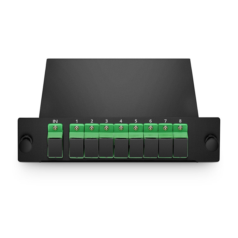 1 x 8 PLC Splitter, Standard LGX Cassette, SC/APC, Single Mode