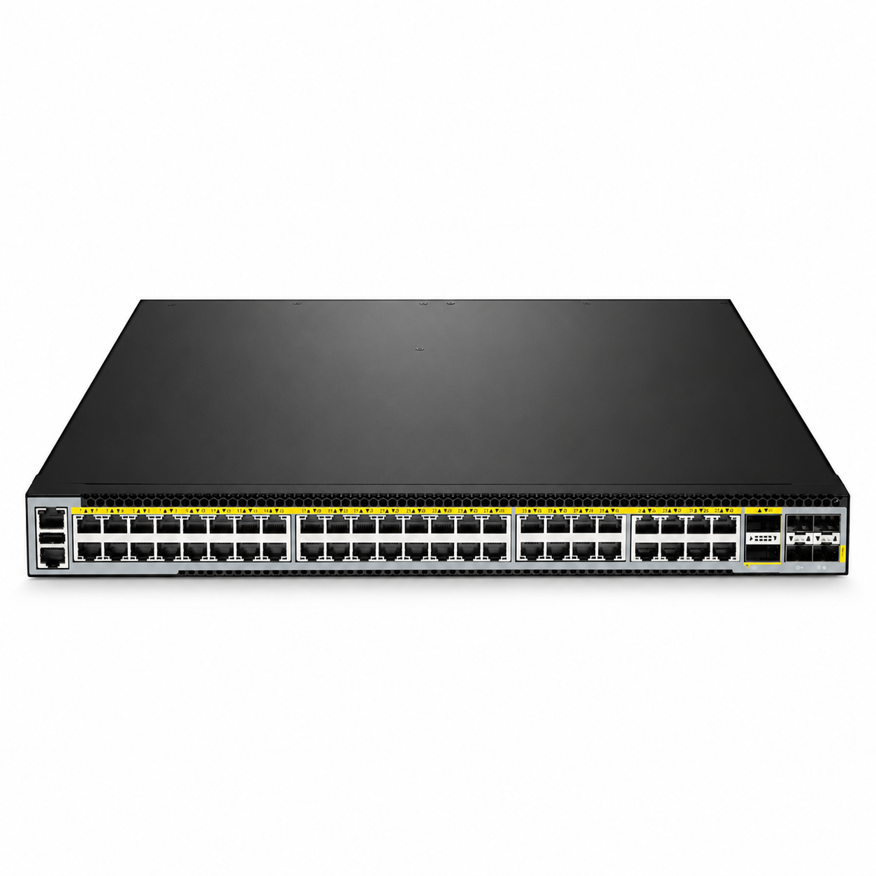 40 x 2.5Gb RJ45, 8 x 10Gb RJ45, 4 x 25Gb SFP28, 2 x 40G QSFP+, L3 Managed PoE++ Switch