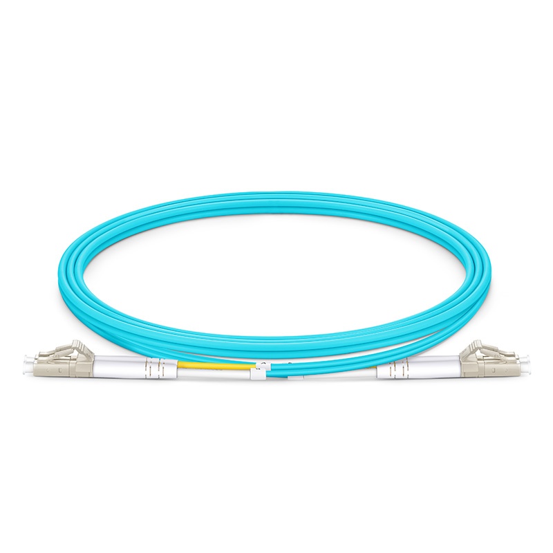 Customized Ultra Low Loss Duplex Fiber Patch Cable, LC/SC/FC/ST, OM4