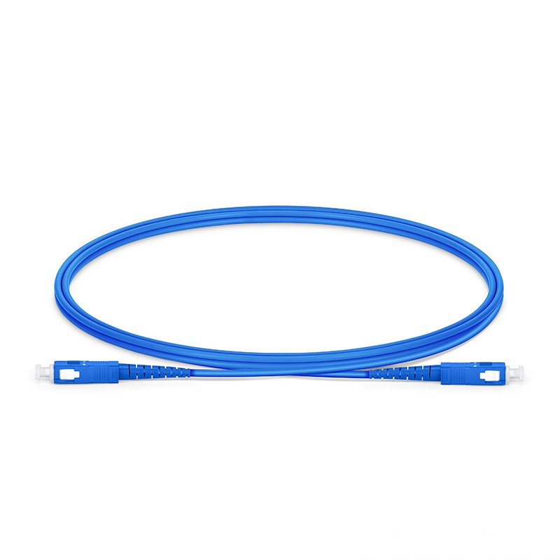 1F, SC UPC Simplex to SC UPC Simplex, Riser (OFCR), OS2, Armored, 3.0mm, 1m (3ft)