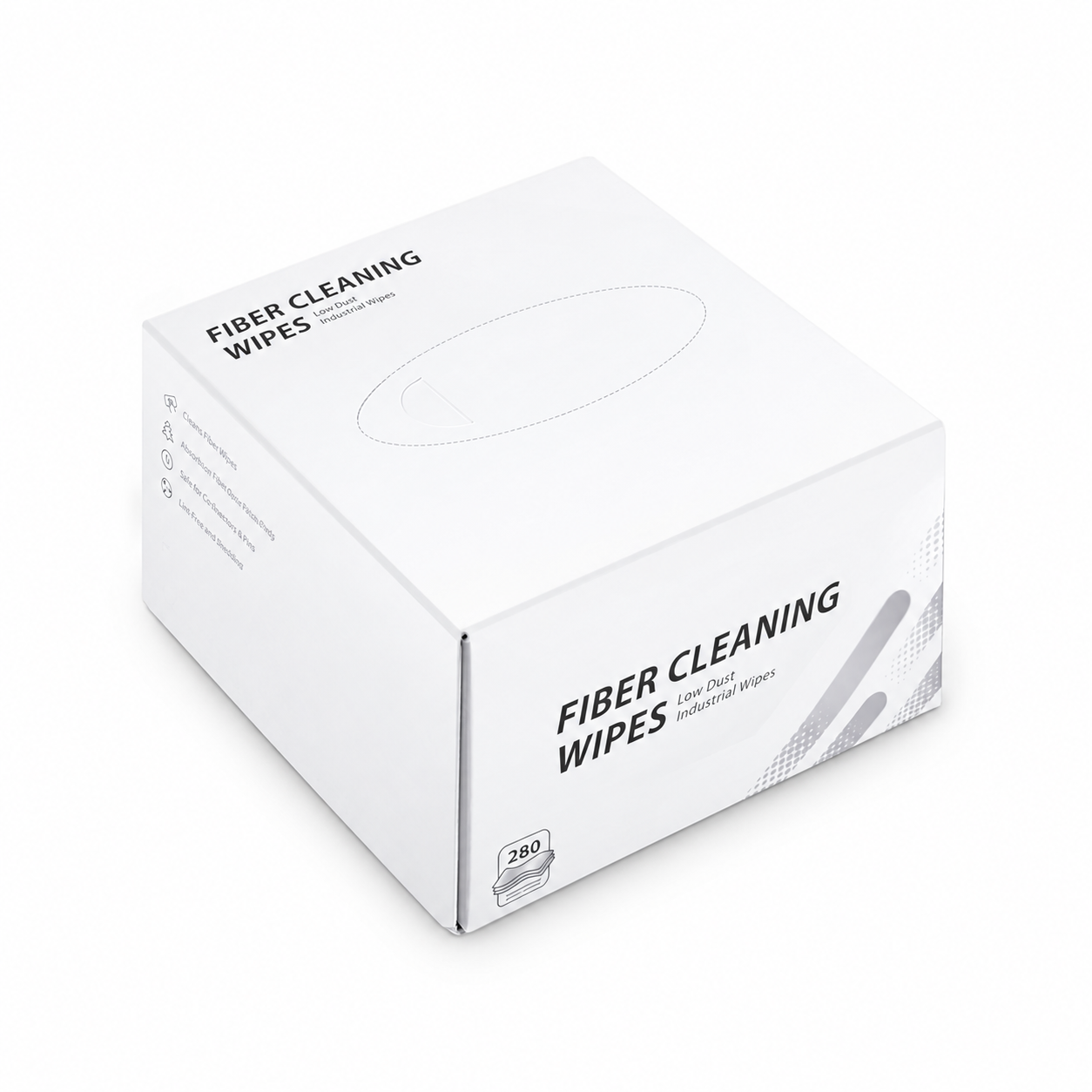 Dust-free Anti-static Fiber Cleaning Wipes 280/Box