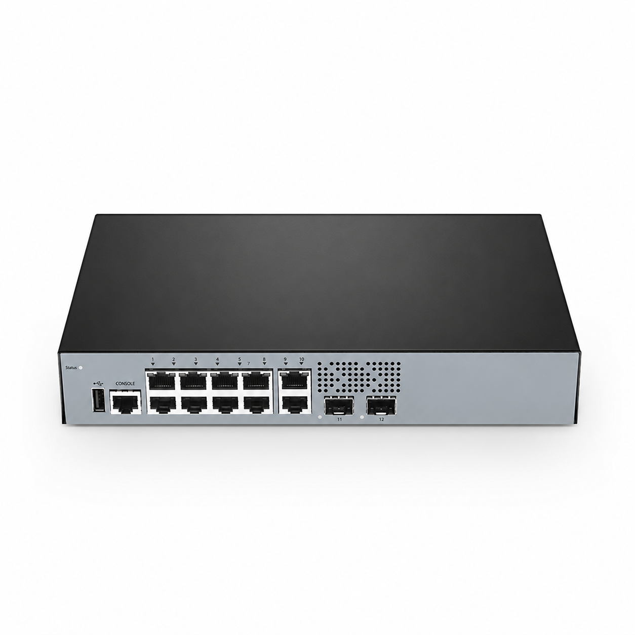 10 x 1Gb RJ45, 2 x 1/2.5Gb SFP, Network OS, L2+ Managed Switch