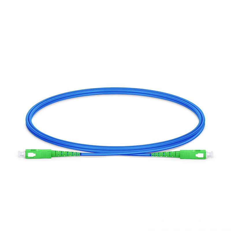 1F, SC APC Simplex to SC APC Simplex, Riser (OFCR), OS2, Armored, 3.0mm, 1m (3ft)