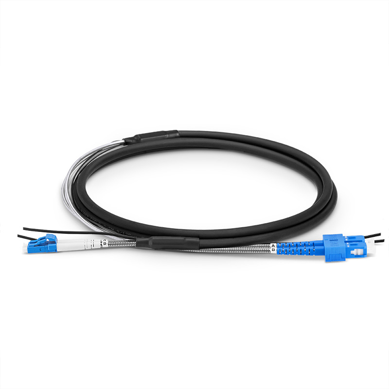 Customized OS2 LC/SC Duplex FTTA LSZH Fiber Patch Cable