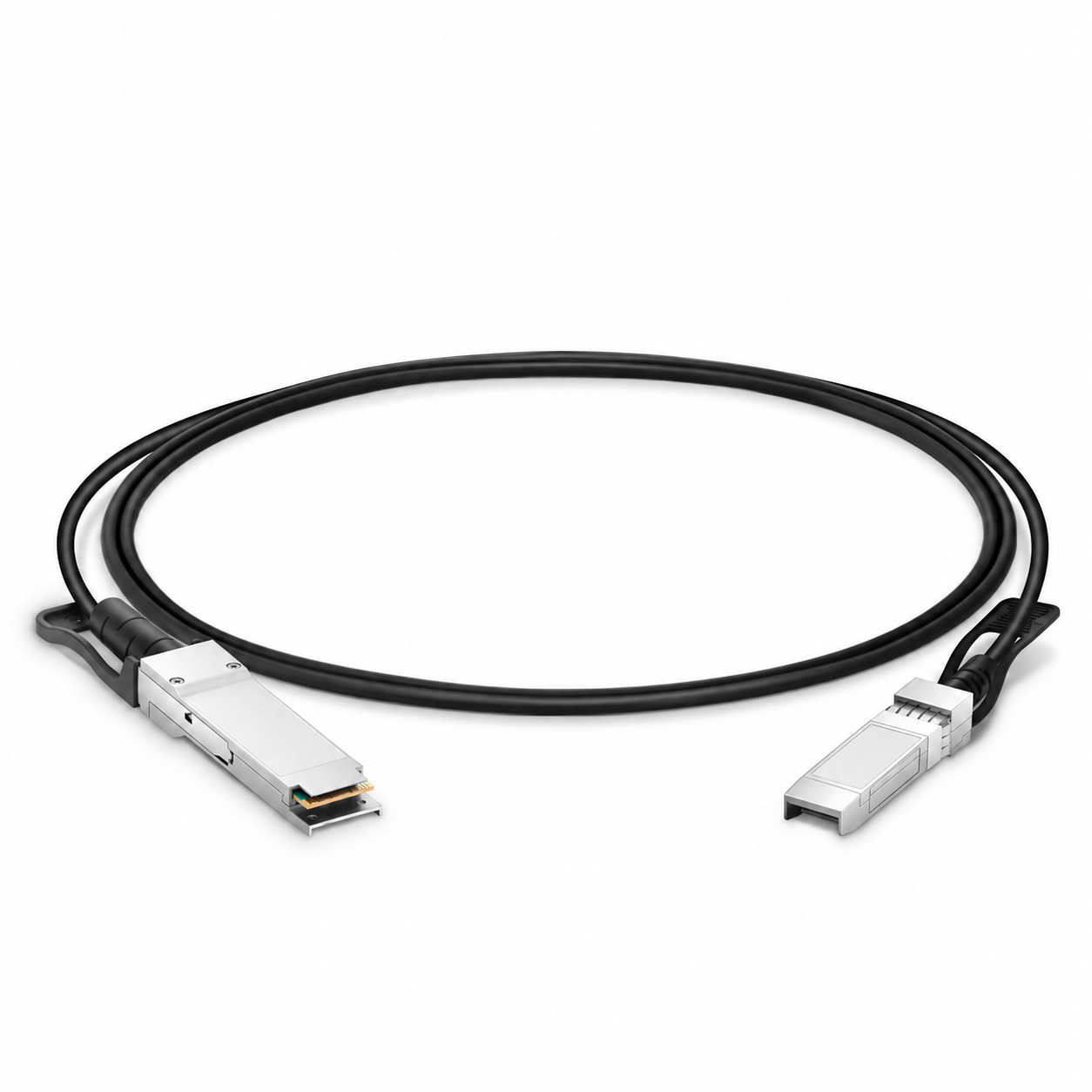 40G QSFP+ to 1x 10G SFP+ Passive DAC, 1m (3ft)