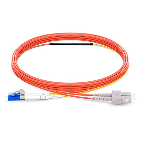 Customized OM1 Mode Conditioning Riser (OFNR) / LSZH Fiber Optic Patch Cable