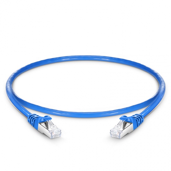 Customized Cat6a S/FTP Patch Cord, Snagless RJ45